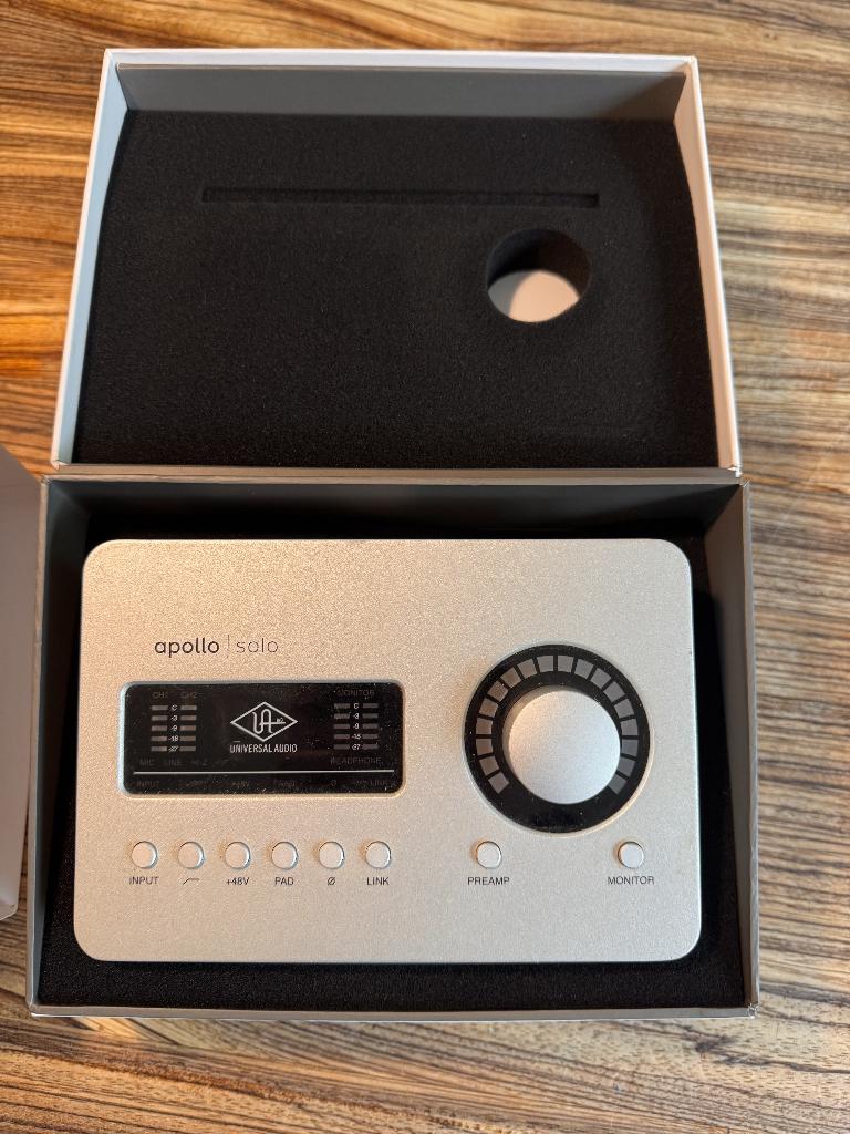 Universal Audio Apollo Solo Heritage Edition, Ophalen of Verzenden, Zo goed als nieuw, Extern, Universal Audio UAD