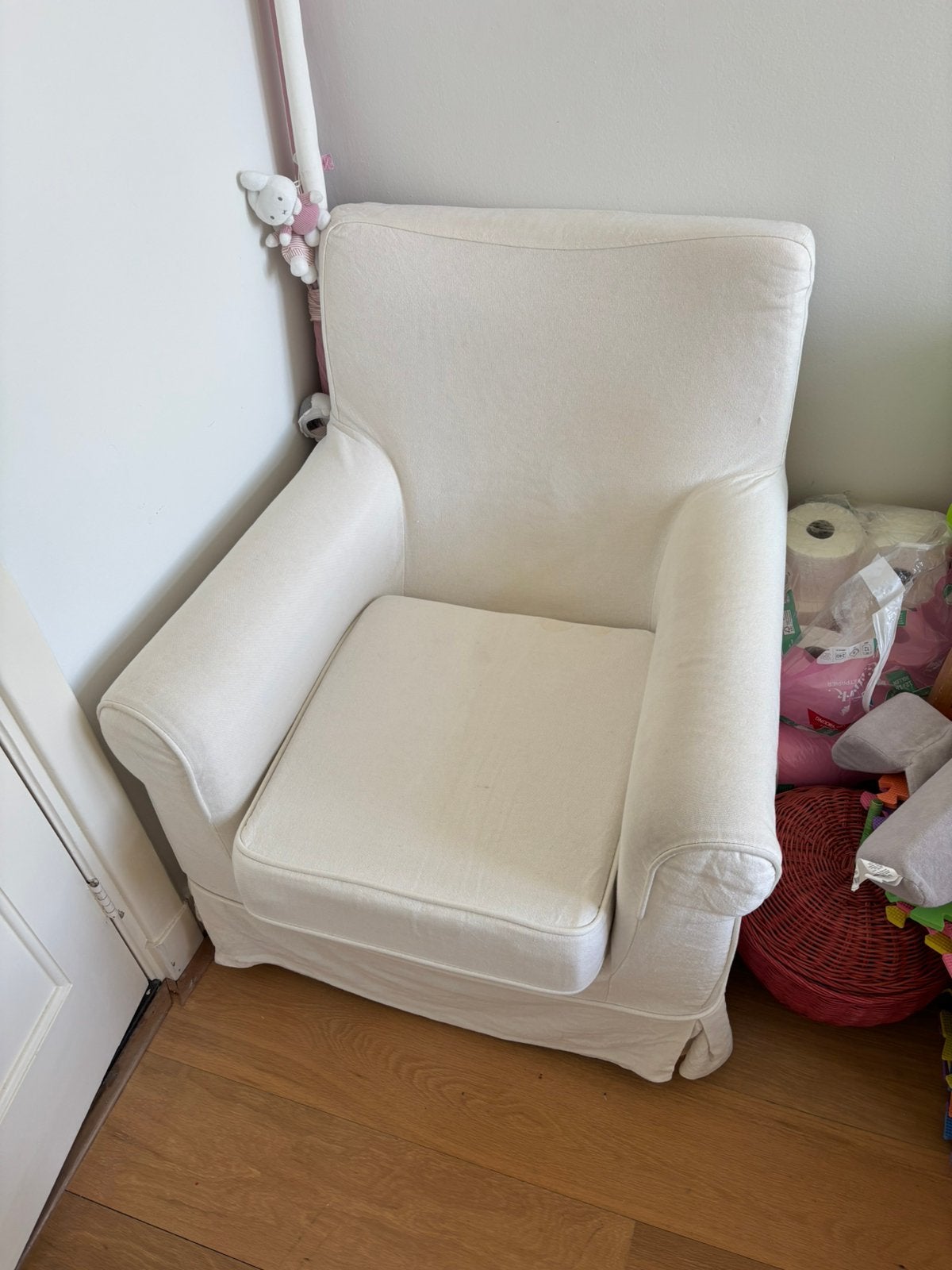 Ikea fauteuil, Huis en Inrichting, Fauteuils, Ophalen, Zo goed als nieuw, 75 tot 100 cm, 50 tot 75 cm