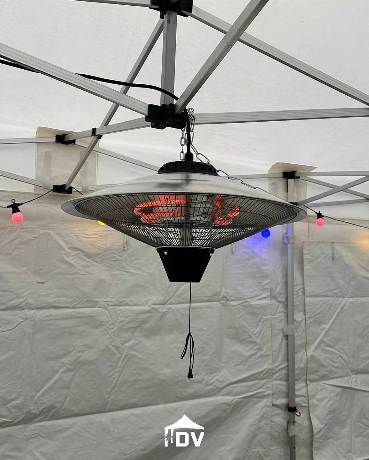 Restpartij elektrische wartmelampen / heaters - 5 stuks, Tuin en Terras, Ophalen, Zo goed als nieuw, Minder dan 5 meter