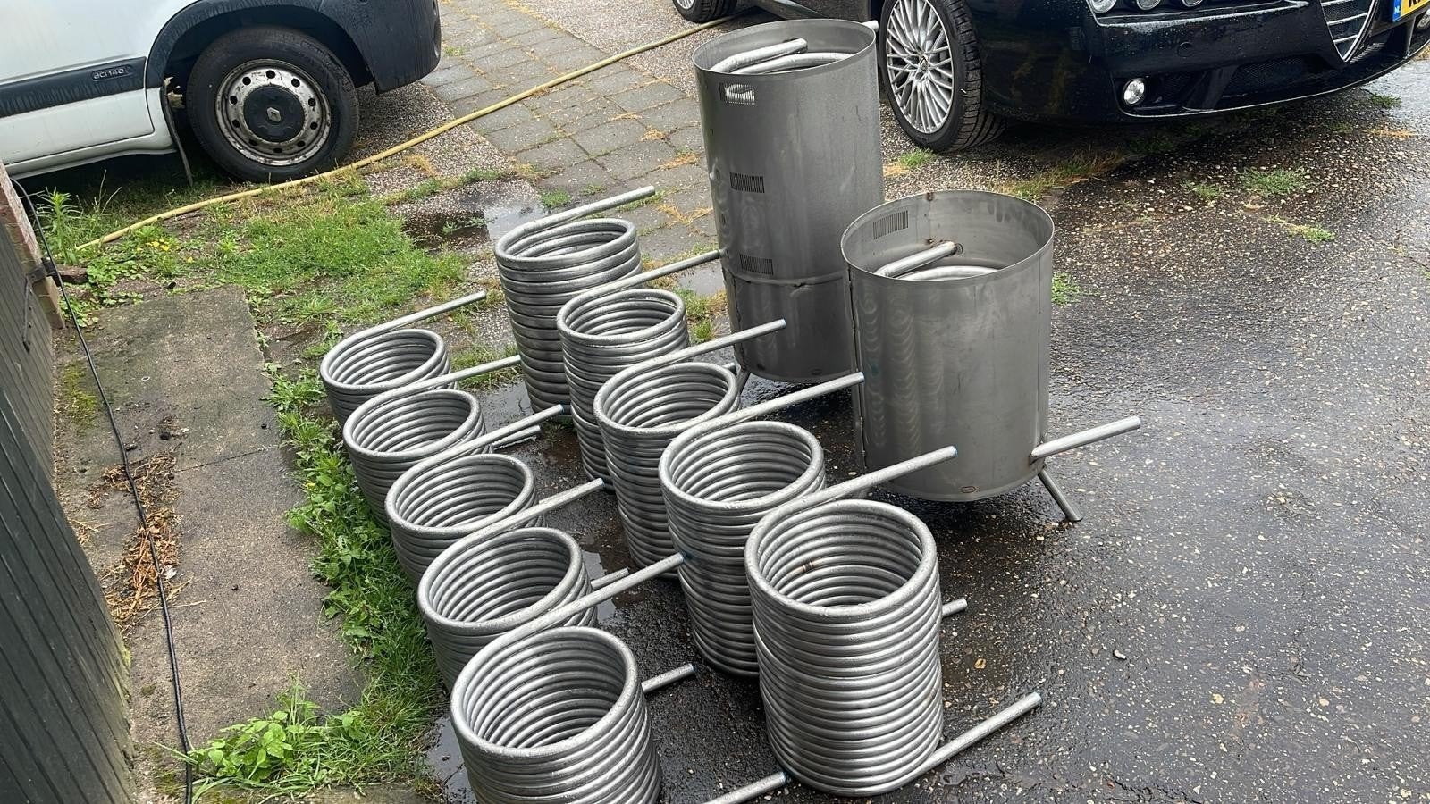 zwembadverwarming hottub zwembad warmtewisselaar Brofuro, Ophalen of Verzenden, Nieuw