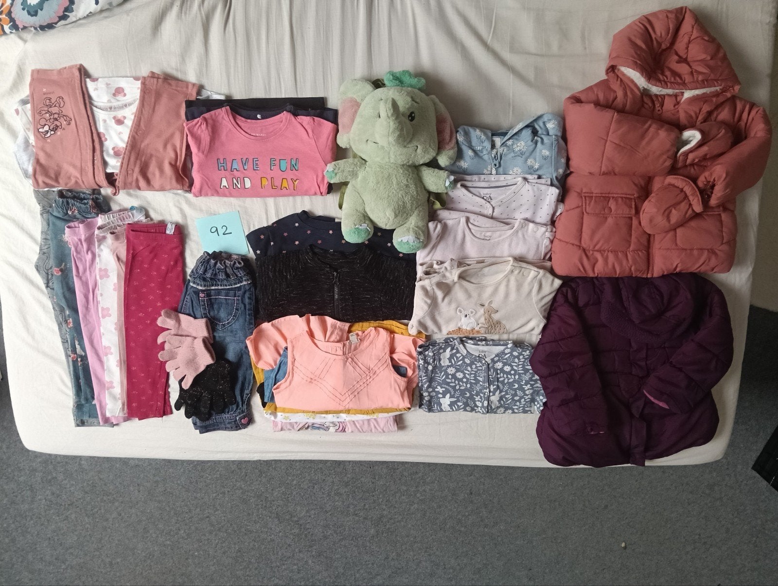 Grote kledingbundel voor meisjes, maat 92, Kinderen en Baby's, Kinderkleding | Maat 92, Ophalen of Verzenden