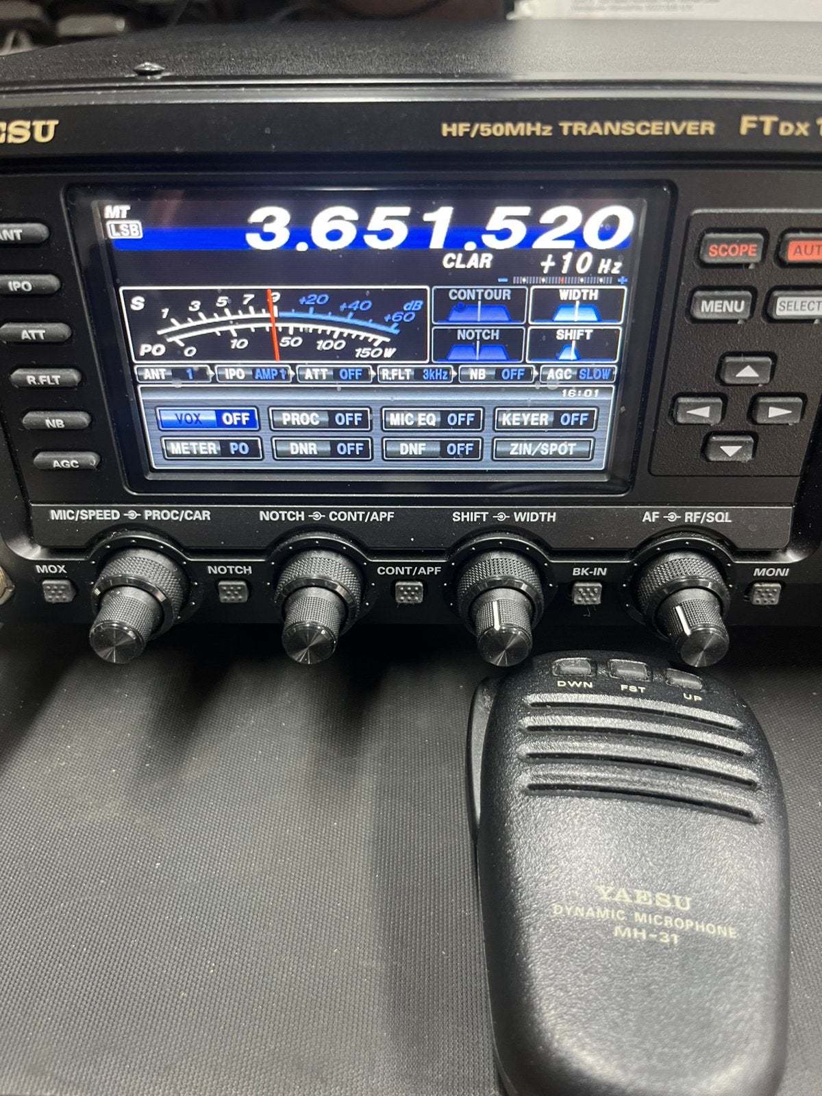 Yaesu ftdx1200 hf, Telecommunicatie, Zenders en Ontvangers, Ophalen, Zo goed als nieuw