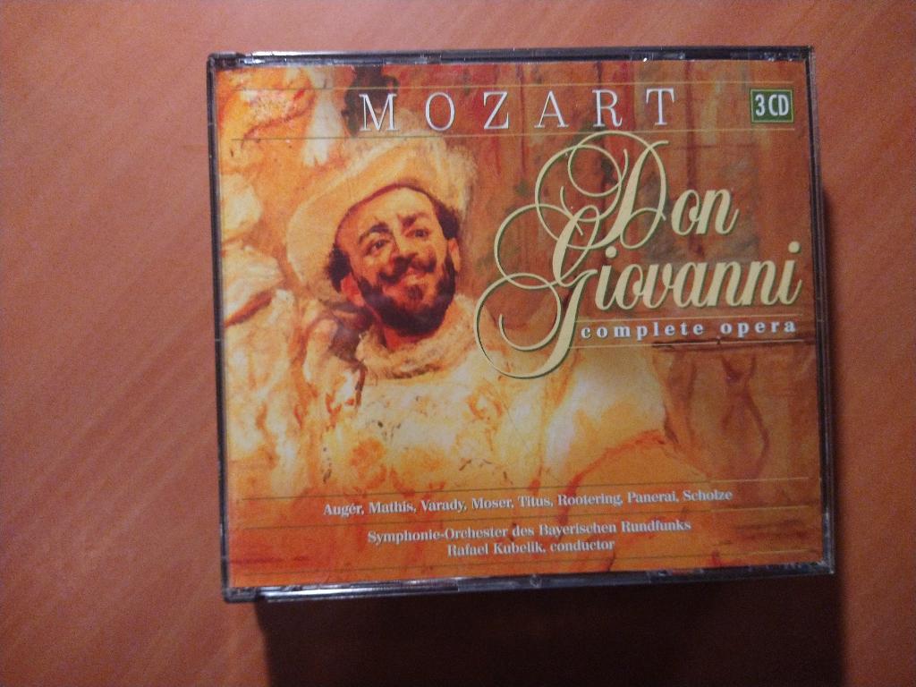 3-CD-Box Mozart - Don Giovanni, Ophalen of Verzenden, Classicisme, Zo goed als nieuw, Orkest of Ballet