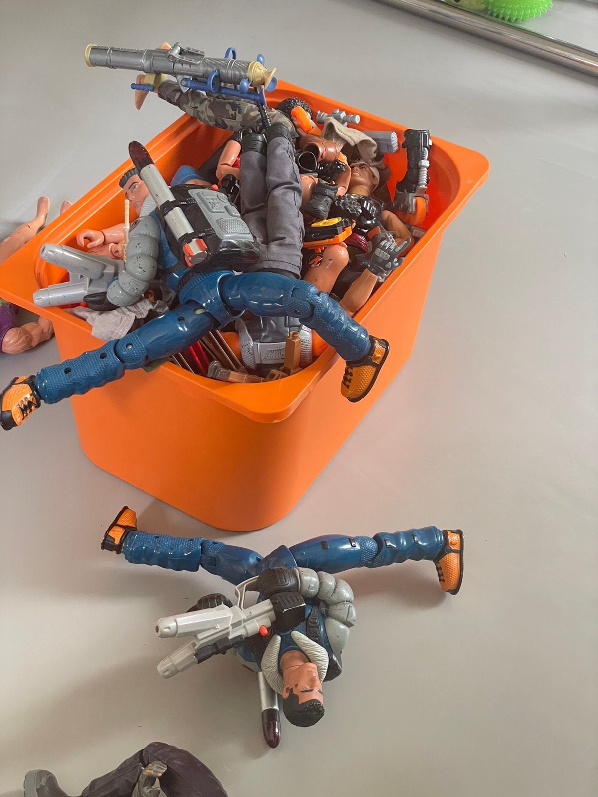 Action Man, Ophalen, Zo goed als nieuw