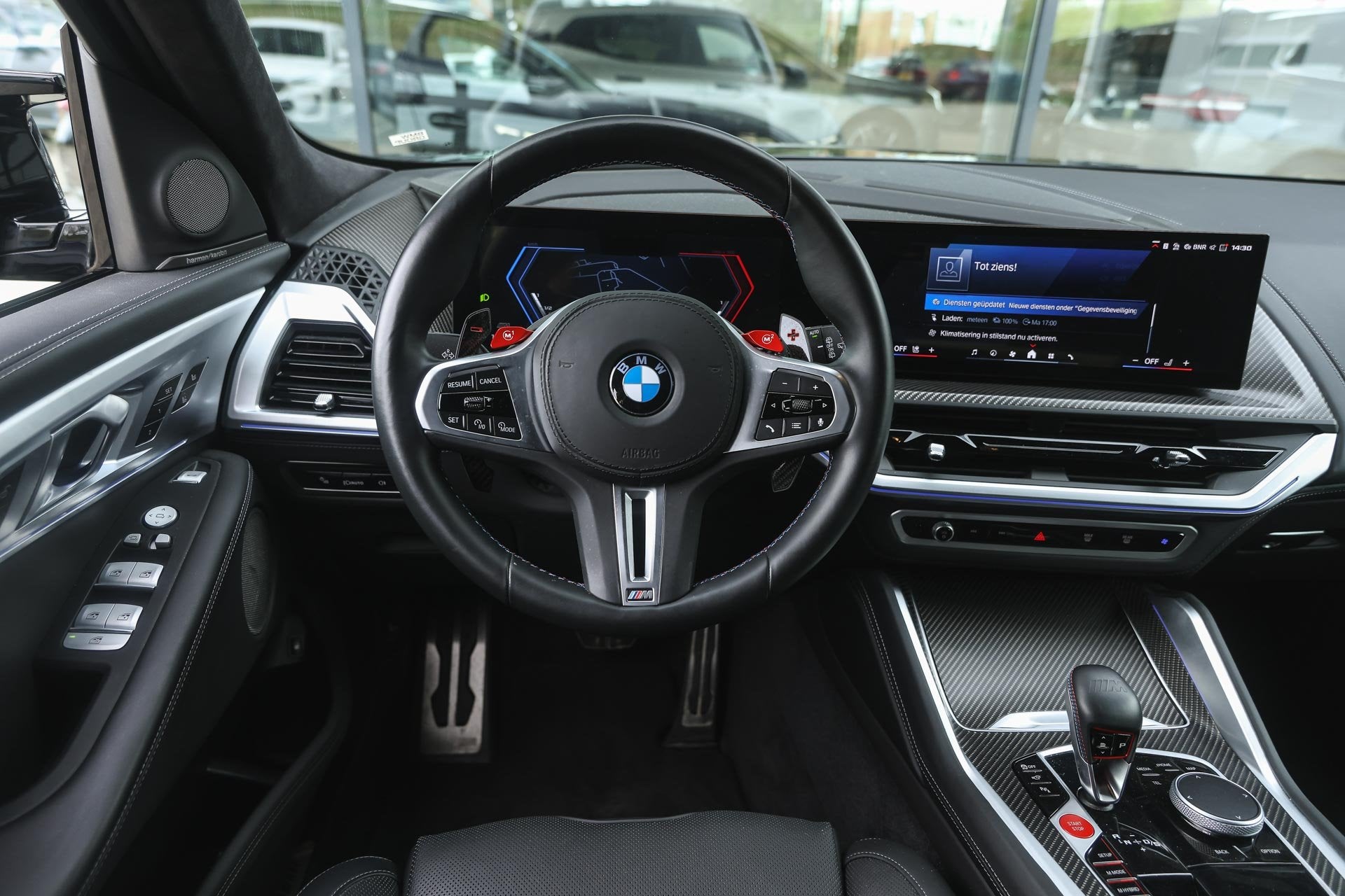 BMW XM 50e High Executive Automaat / Trekhaak / Comfort Acce, Auto's, BMW, Gebruikt, Zwart, Met garantie (alle), Zwart
