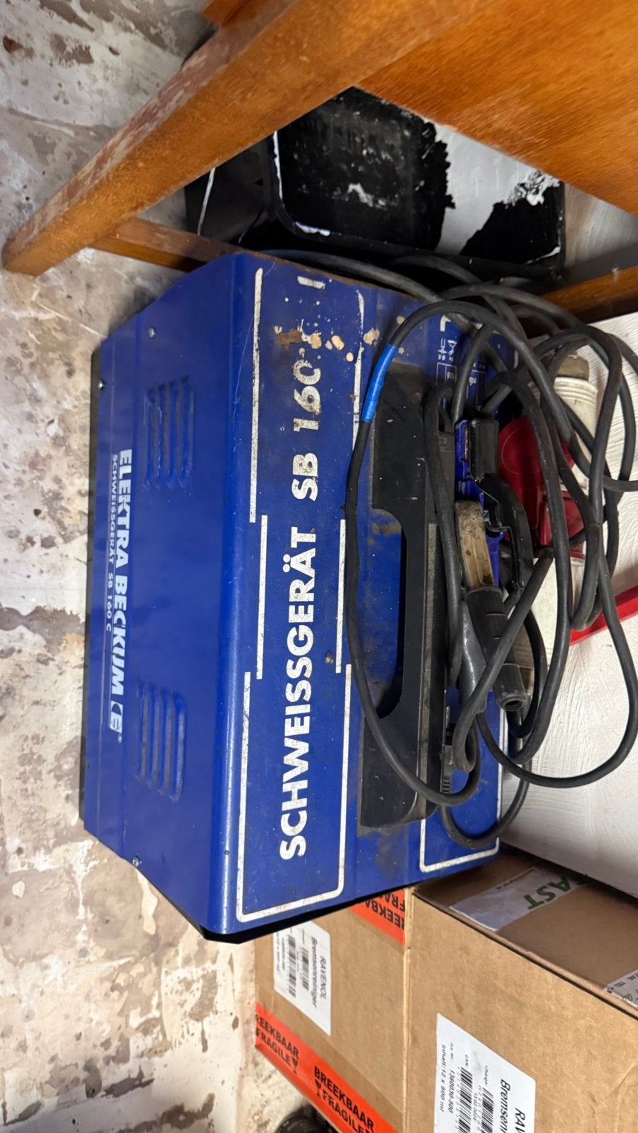 Lasapparaat elektra beckum, Doe-het-zelf en Verbouw, Gereedschap | Lasapparaten, Ophalen, Gebruikt