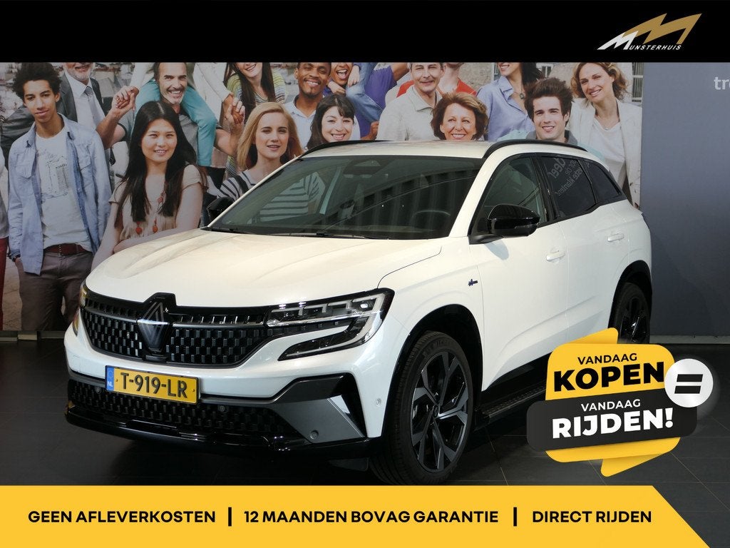Renault Austral 1.2 E-Tech full hybrid 200 iconic esprit Alp, Auto's, Renault, Gebruikt, Wit, Origineel Nederlands, Bedrijf