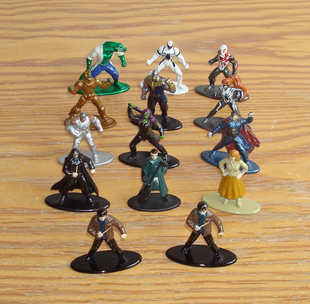 NANO METALFIGS FIGUREN DIVERSEN., Ophalen of Verzenden