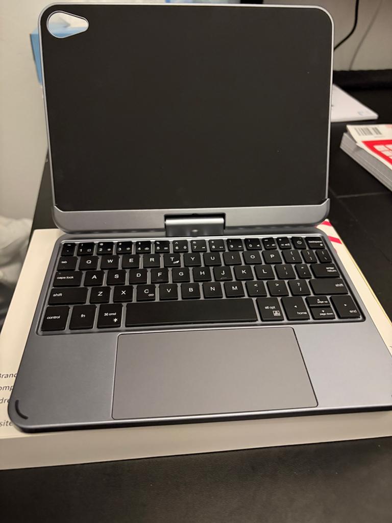 DOQO Wireless Keyboard Case voor iPad Mini 6 & 7, Toetsenbord en muis-set, Nieuw, Ophalen of Verzenden, Draadloos