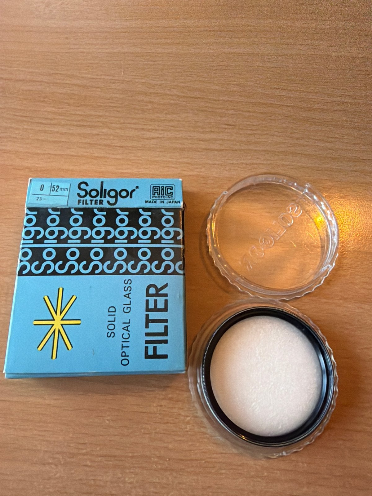 Soligor 52mm Filter - Solid Optical Glass, Overige typen, Nieuw, Ophalen of Verzenden, 50 tot 60 mm