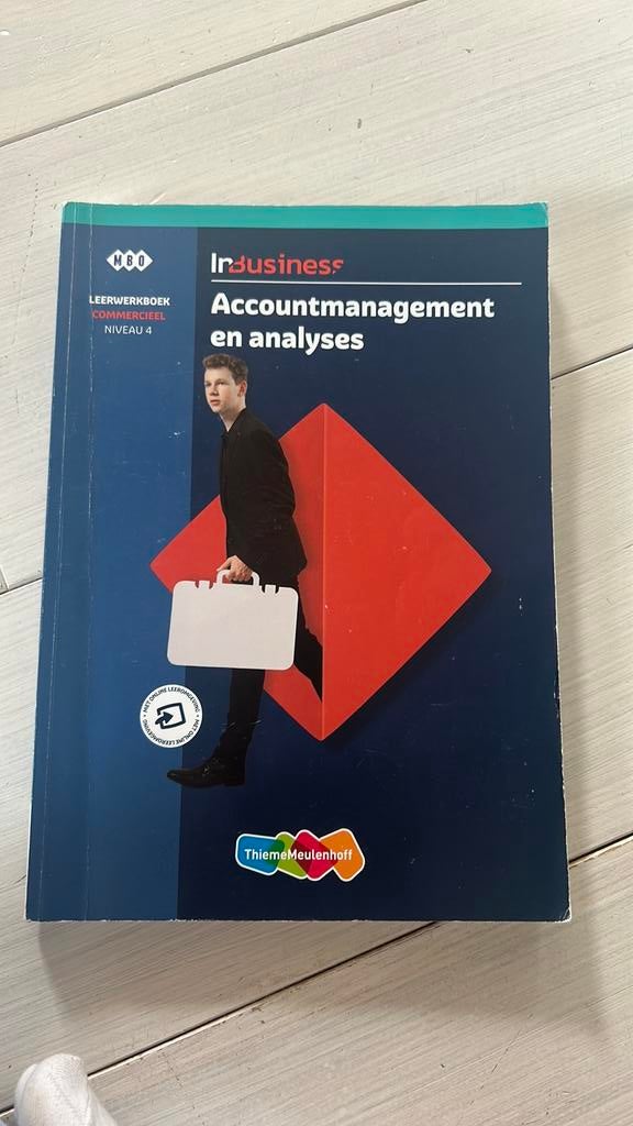 InBusiness Commercieel Accountmanagement en analyses, Leerwe, Boeken, Ophalen, Zo goed als nieuw, Overige niveaus, Economie