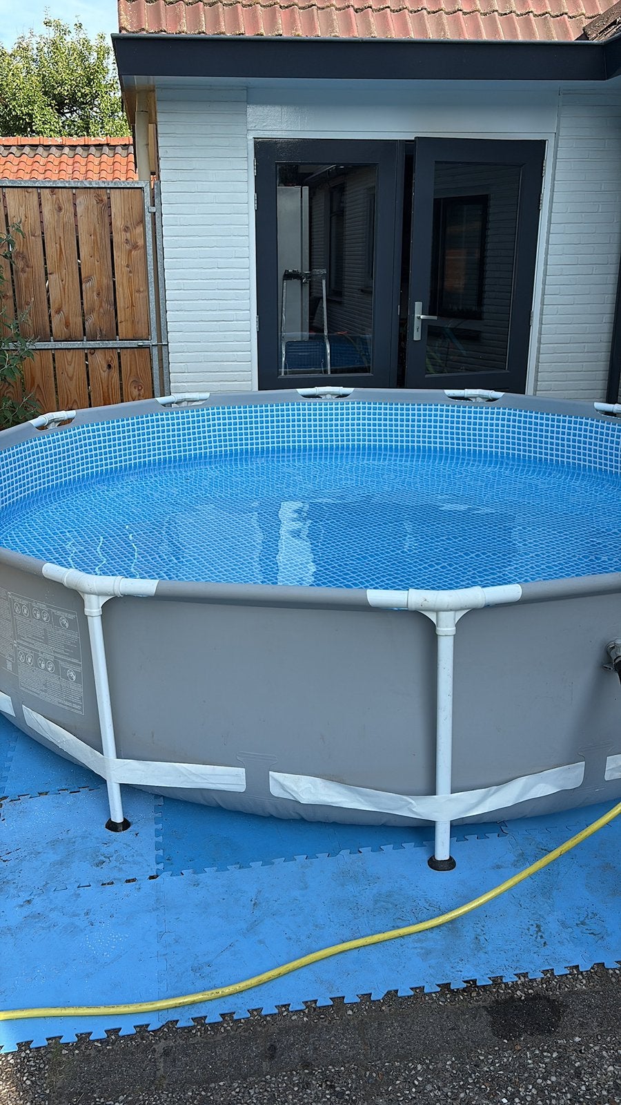 Zwembad rond intex 78 cm diep 366 rond, Minder dan 80 cm, Rond, 300 cm of meer, Ophalen of Verzenden