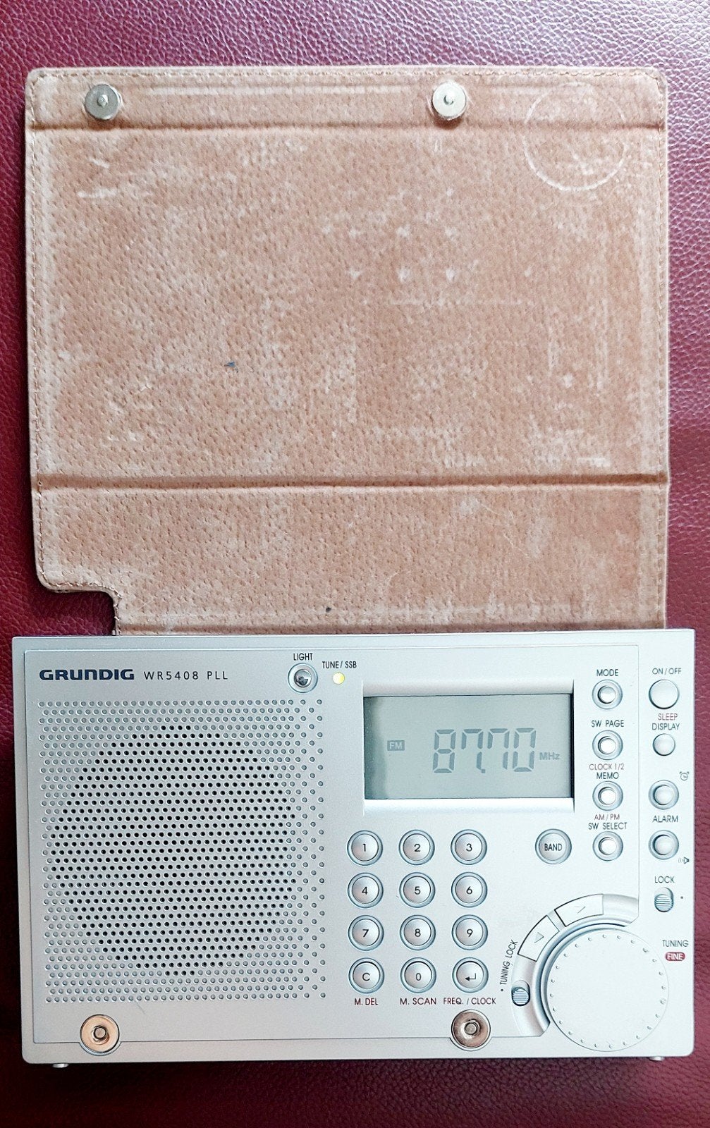Grundig WR 5408 PLL wereldontvanger, Ophalen of Verzenden, Zo goed als nieuw, Wereldontvanger