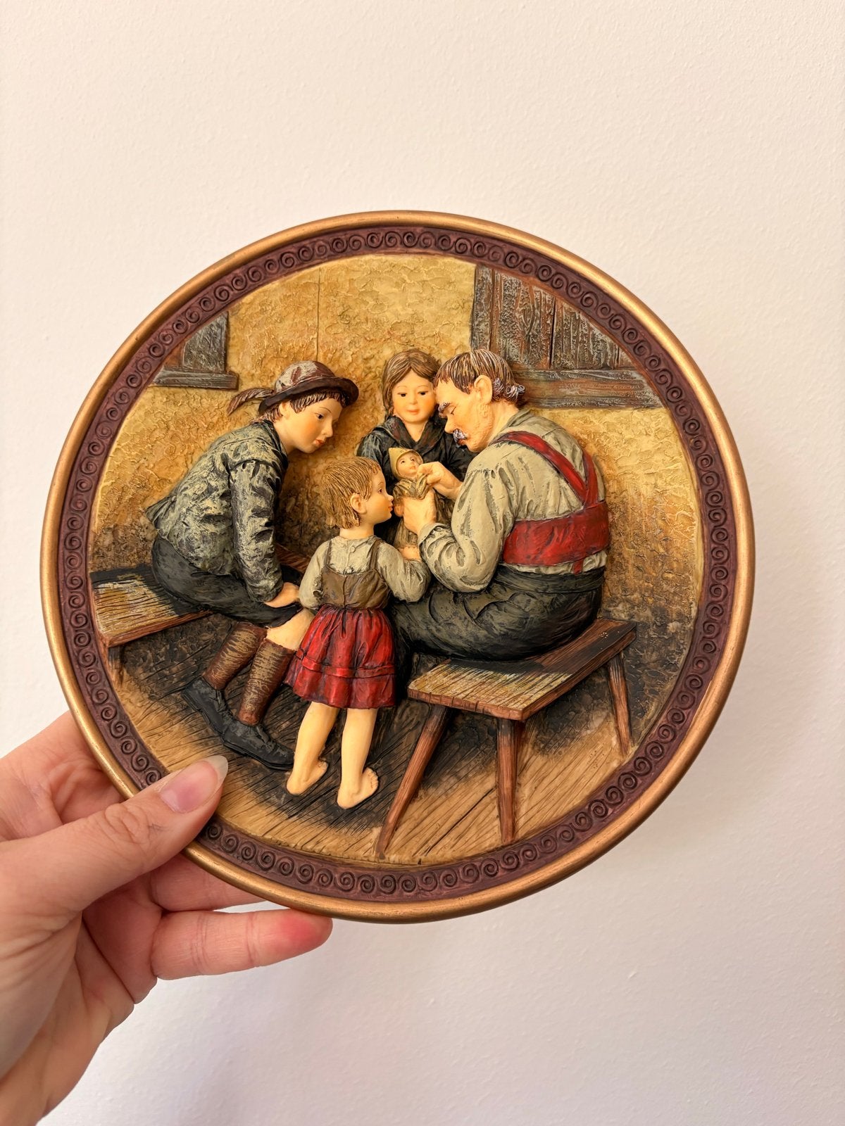 Wandbordjes Franz von Defregger Jahres-Edition, Ophalen of Verzenden