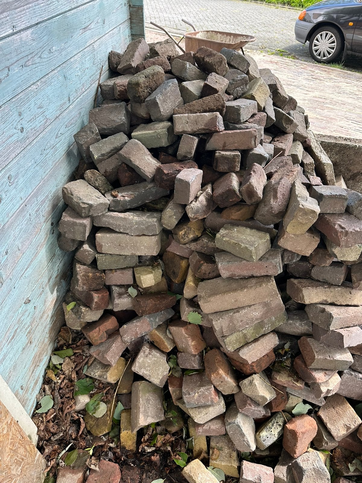 Waaltjes +/- 3m2, Ophalen, Gebruikt, Multi, Overige typen