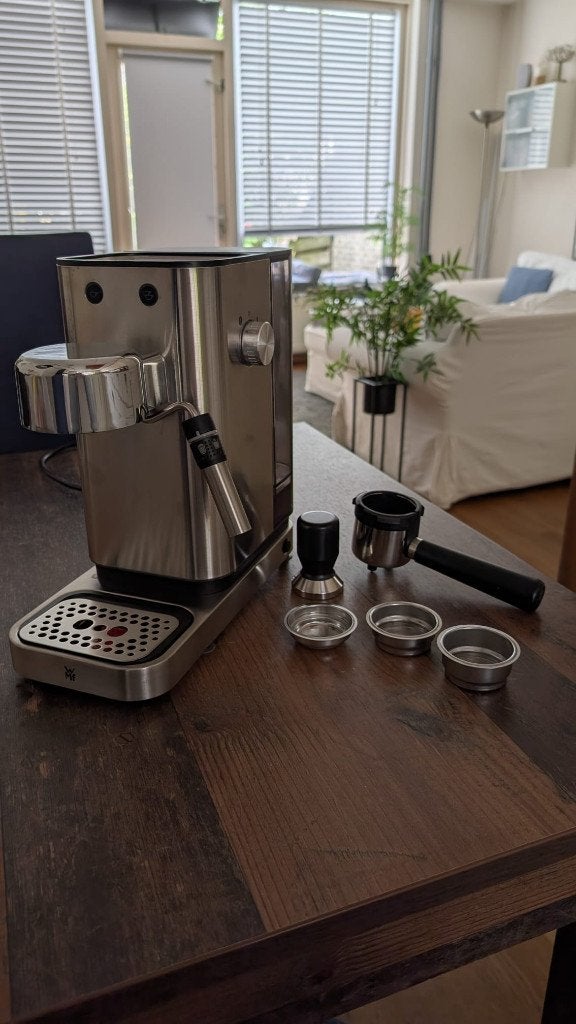 WFM Lumero espresso machine, Ophalen, Espresso apparaat, Gemalen koffie, Zo goed als nieuw