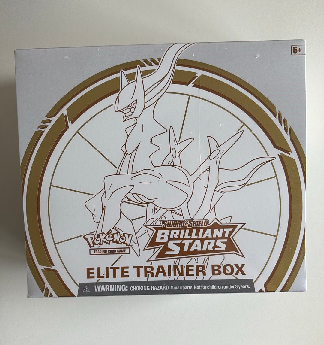 Brilliant stars elite trainer box pokemon sealed, Ophalen of Verzenden, Zo goed als nieuw, Boosterbox, Foil