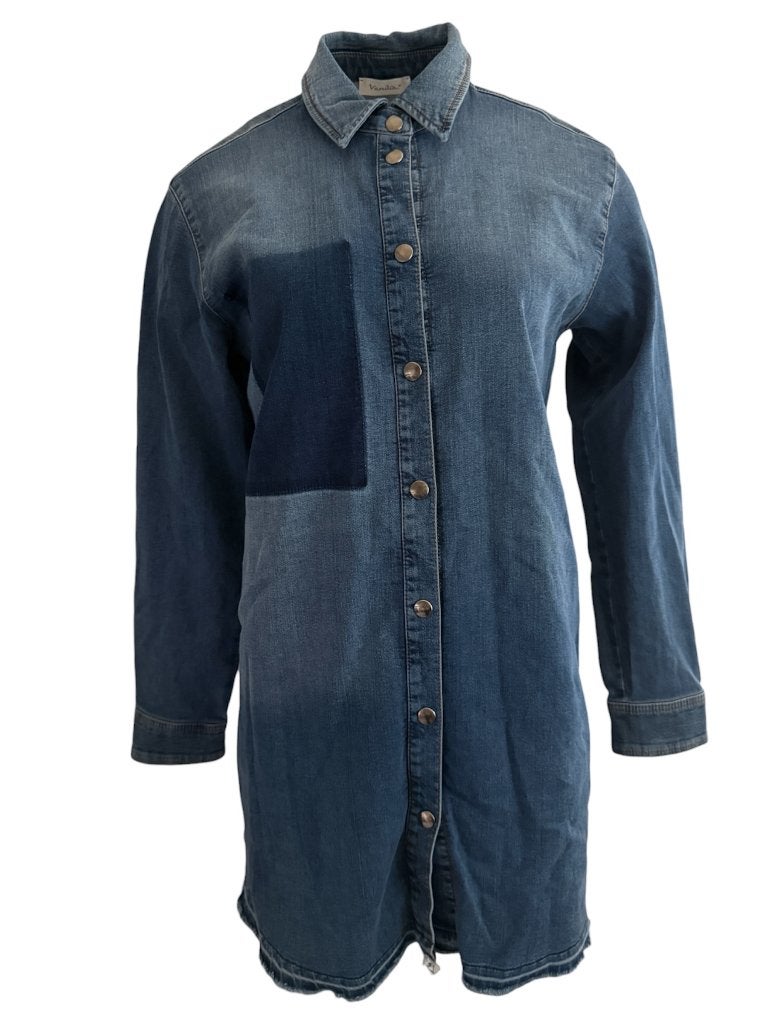 Vanilia jurk XS, Blauw, Ophalen of Verzenden, Zo goed als nieuw, Maat 34 (XS) of kleiner