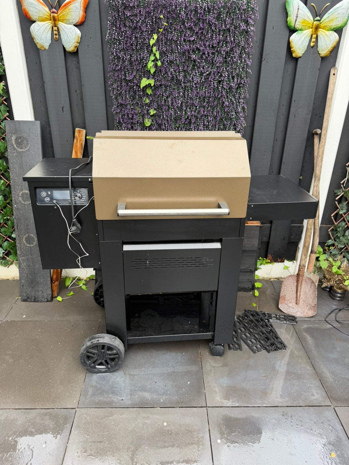 Pelletgrill, Ophalen, Gebruikt