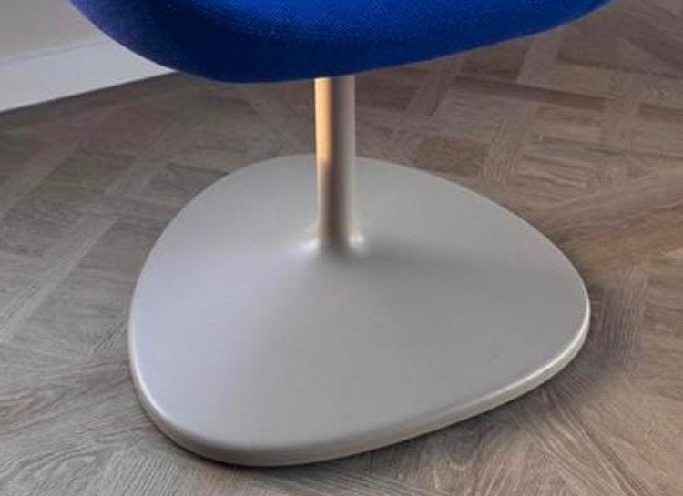 Artifort Shark stoel (4x) - Rene Holten - zgan, Huis en Inrichting, Ophalen, Luxe design, Blauw, Zo goed als nieuw