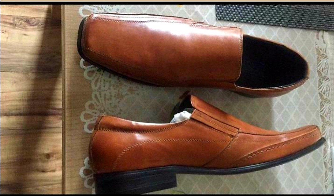 Herenschoenen bruin ler maat43, Ophalen, Bruin, Boots, Nieuw