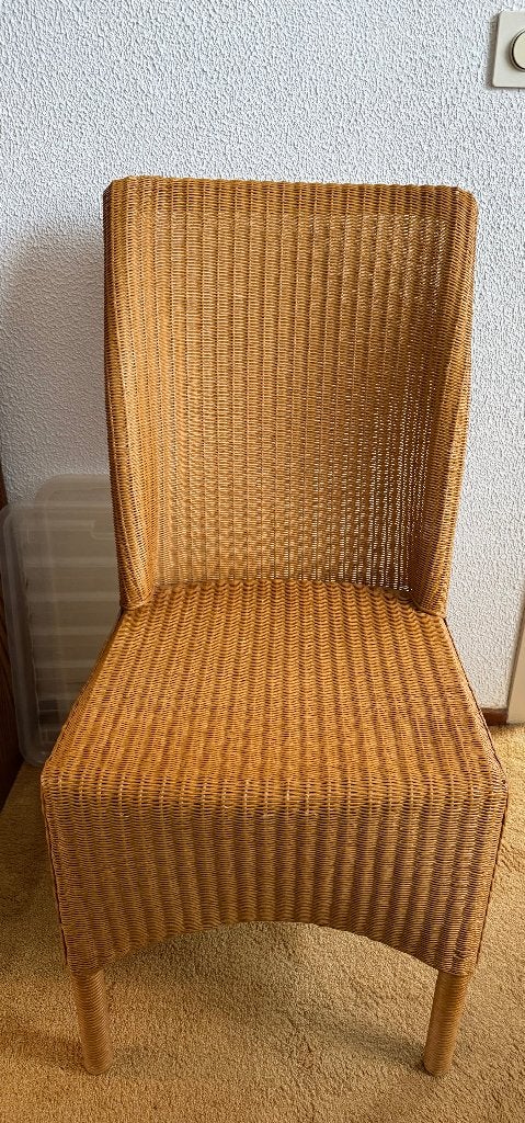 Lloyd Loom stoelen 4 stuks, Huis en Inrichting, Ophalen, Zo goed als nieuw