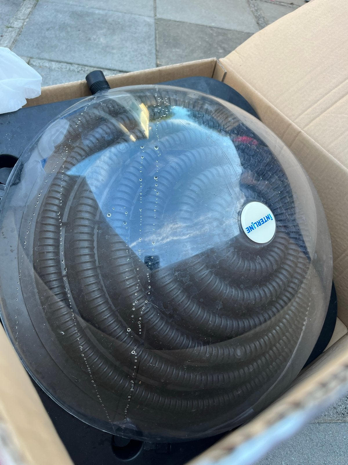 Interline Solar Heater Dome voor zwembad, Tuin en Terras, Zwembad-toebehoren, Nieuw, Verwarming, Ophalen