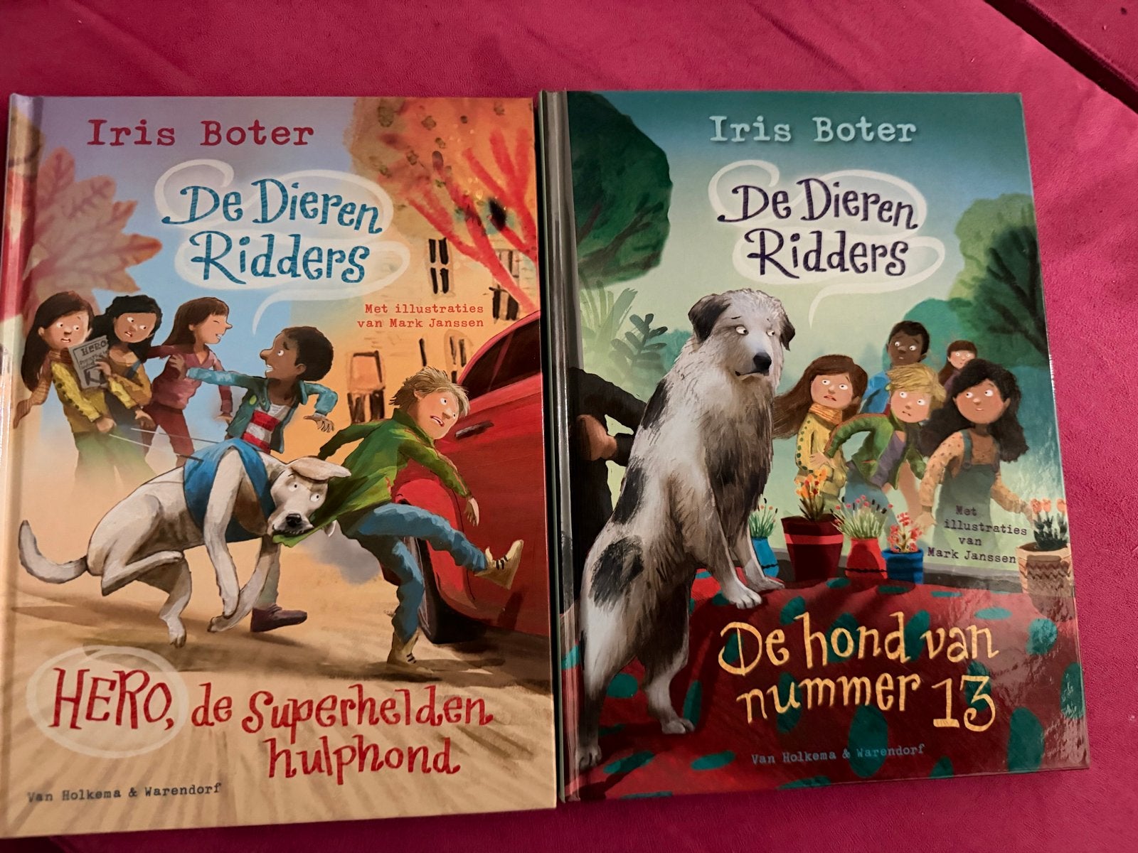 De Dieren Ridders - 2 boeken van Iris Boter, Ophalen of Verzenden, Zo goed als nieuw, Fictie