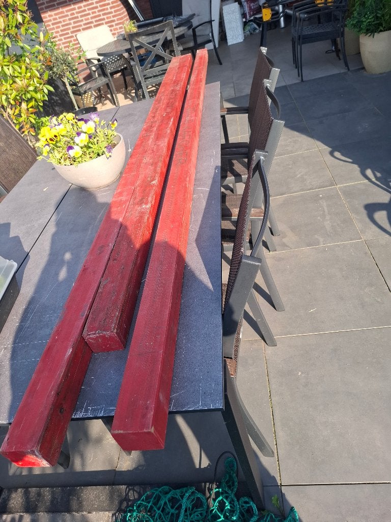 metselprofielen 3 stuks, Doe-het-zelf en Verbouw, Ophalen, Zo goed als nieuw