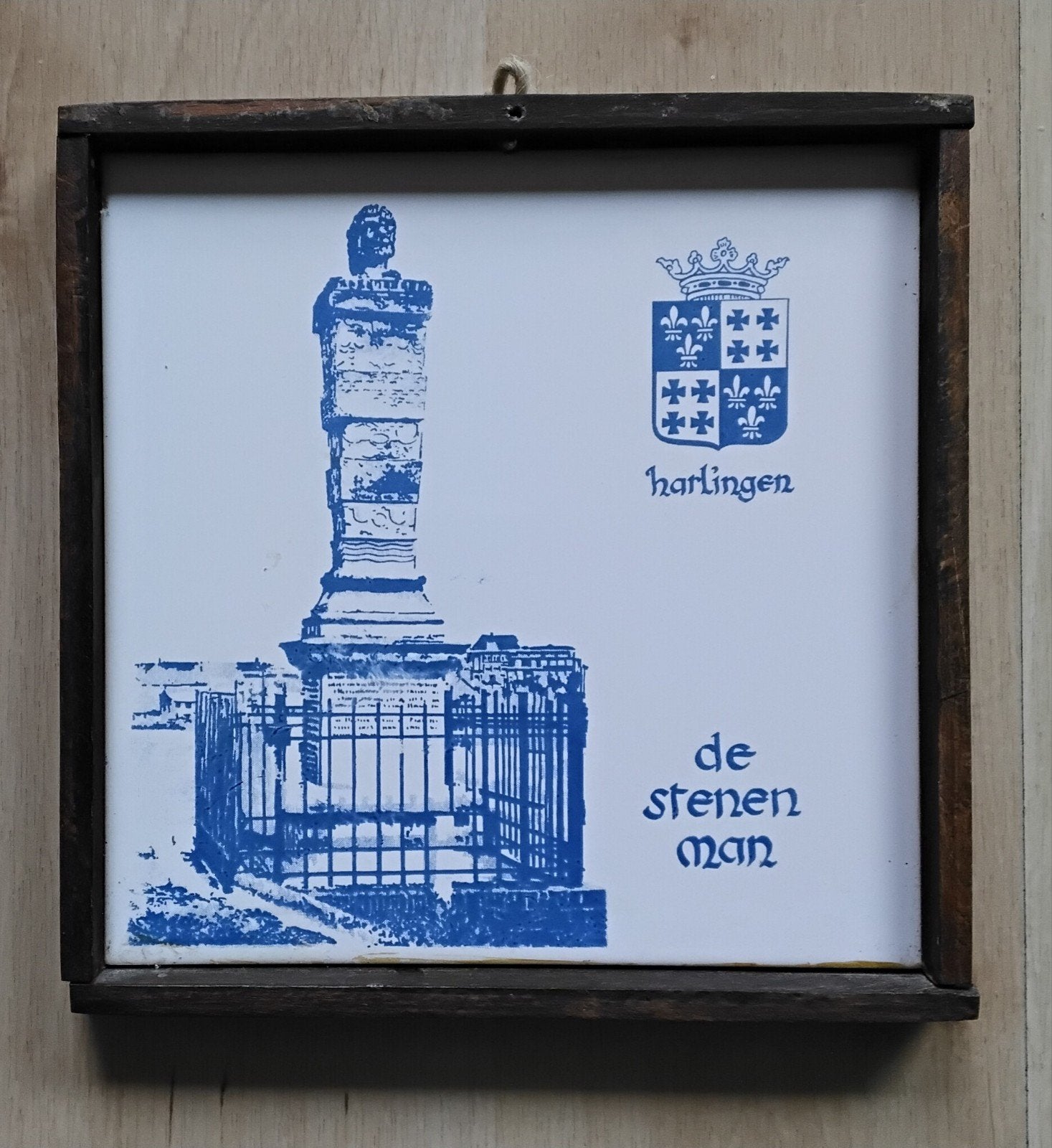 Tegel Harlingen De Stenen Man 15x15 cm, Ophalen