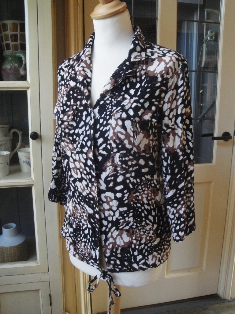 Blouse van PIECES maat M, Maat 38/40 (M), Meerkleurig, Ophalen of Verzenden, Zo goed als nieuw