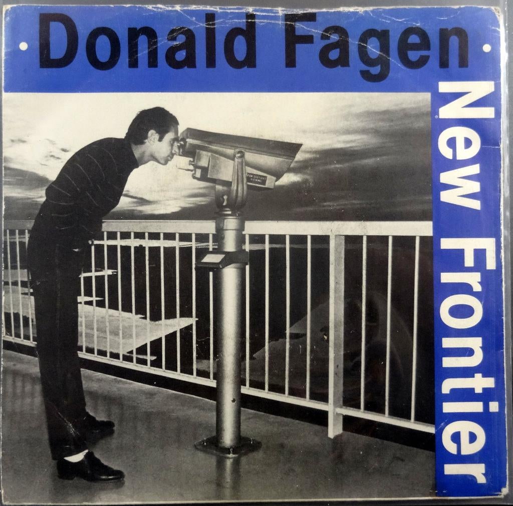 Vinyl single Donald Fagen - New Frontier - € 2,50, Cd's en Dvd's, Vinyl Singles, Gebruikt, 7 inch, Single, Ophalen of Verzenden