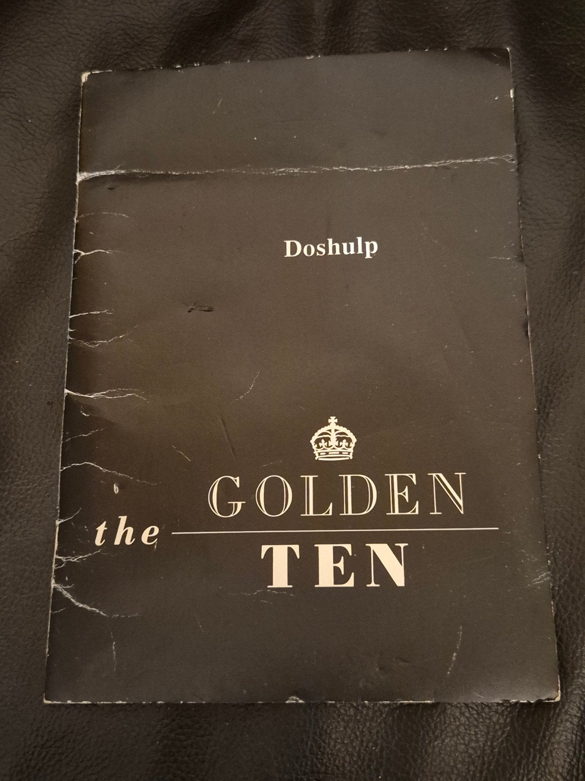 GoldenTenSoftware - DOSHULP 5.25 inch Floppy!, Computers en Software, Ophalen of Verzenden, Gebruikt, Windows