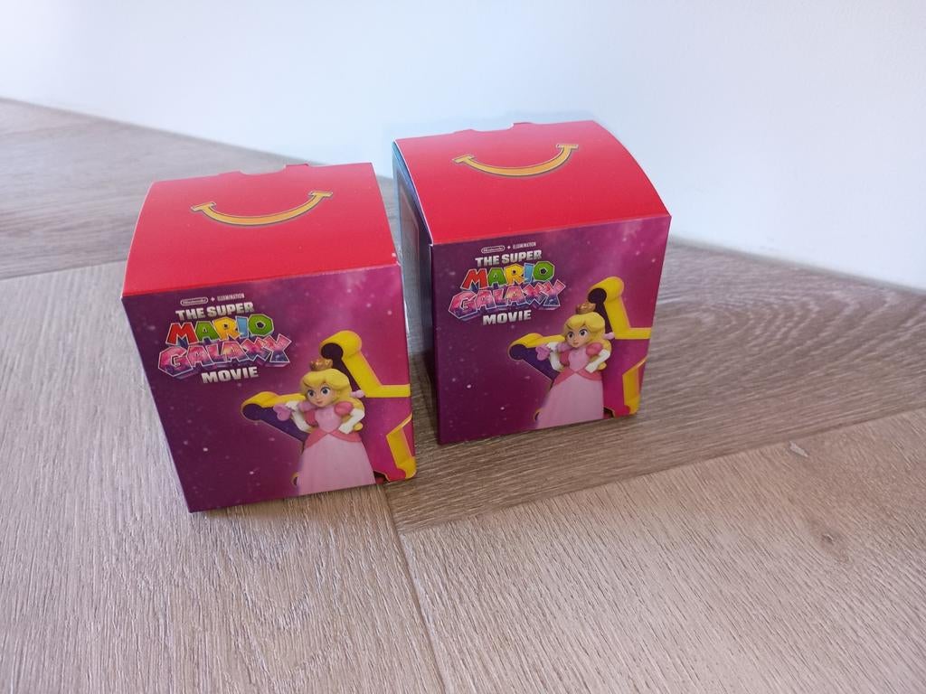 McDonalds Mario Galaxy movie Peach RUILEN voor Yoshi, Ophalen of Verzenden, Nieuw