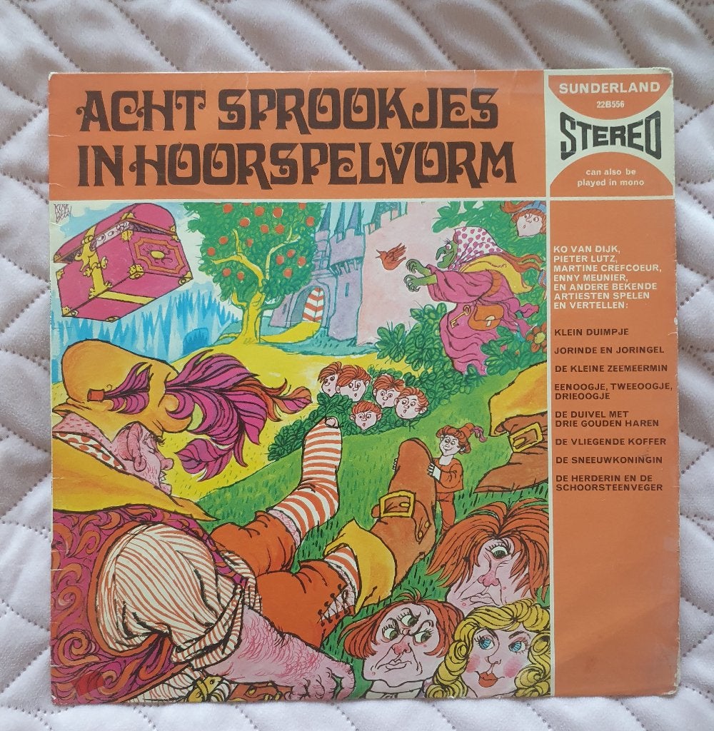 Acht sprookjes in hoorspelvorm (LP), Cd's en Dvd's, Vinyl | Kinderen en Jeugd, LP, Gebruikt, Ophalen of Verzenden, Verhaal of Sprookje