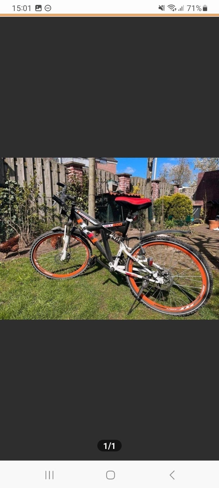 Mountainbike Hill 500 - Full Suspension, Fully, Ophalen of Verzenden, Gebruikt, Overige merken