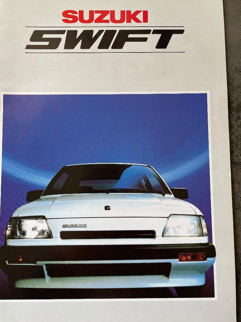 Folder van Suzuki Swift, 1988, Ophalen of Verzenden, Nieuw, Overige merken