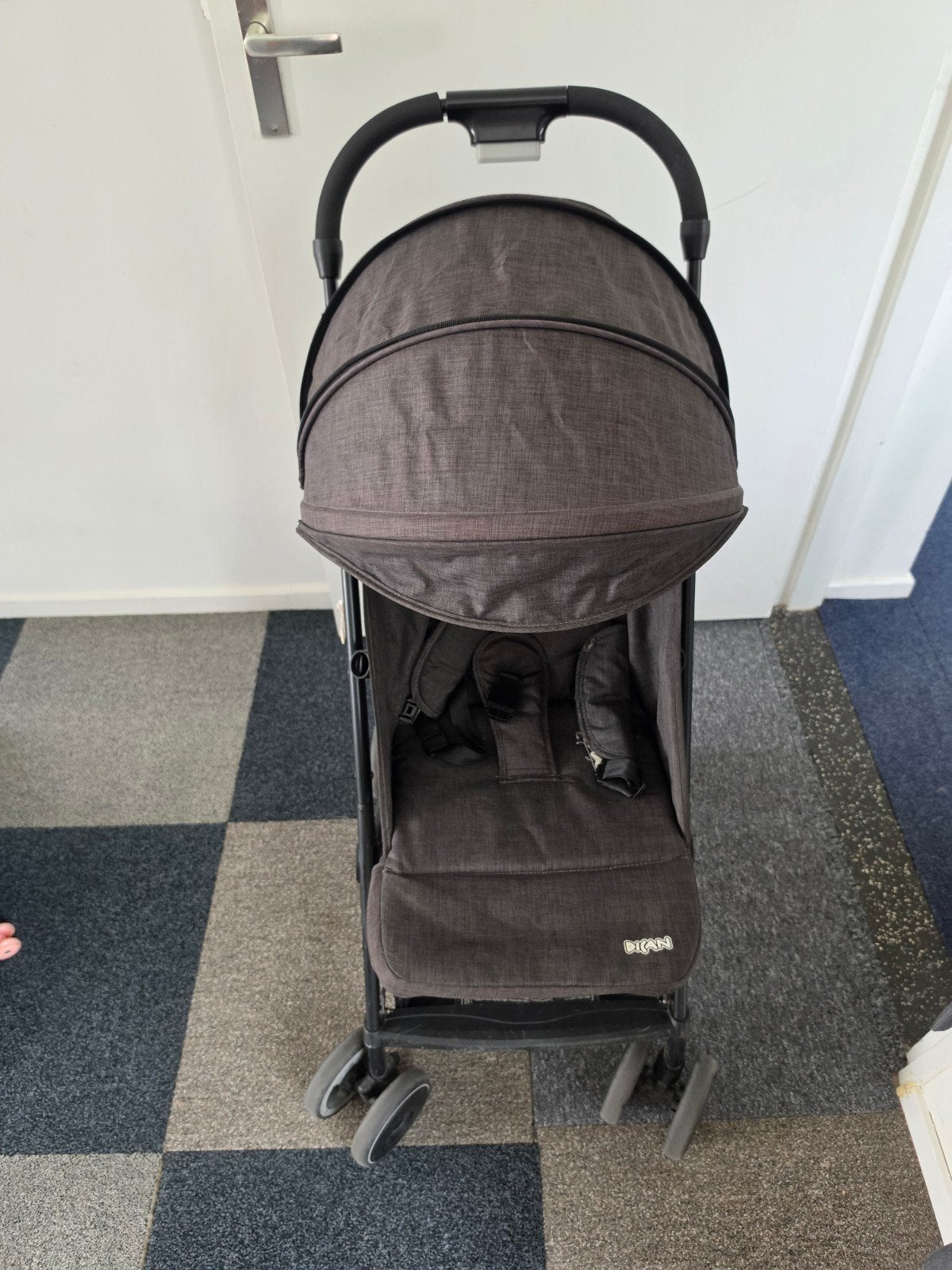 Compacte Bican buggy met trolley-functie, Ophalen, Gebruikt, Overige merken