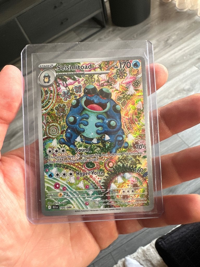 Pokemon kaart, Ophalen of Verzenden, Zo goed als nieuw, Losse kaart, Foil