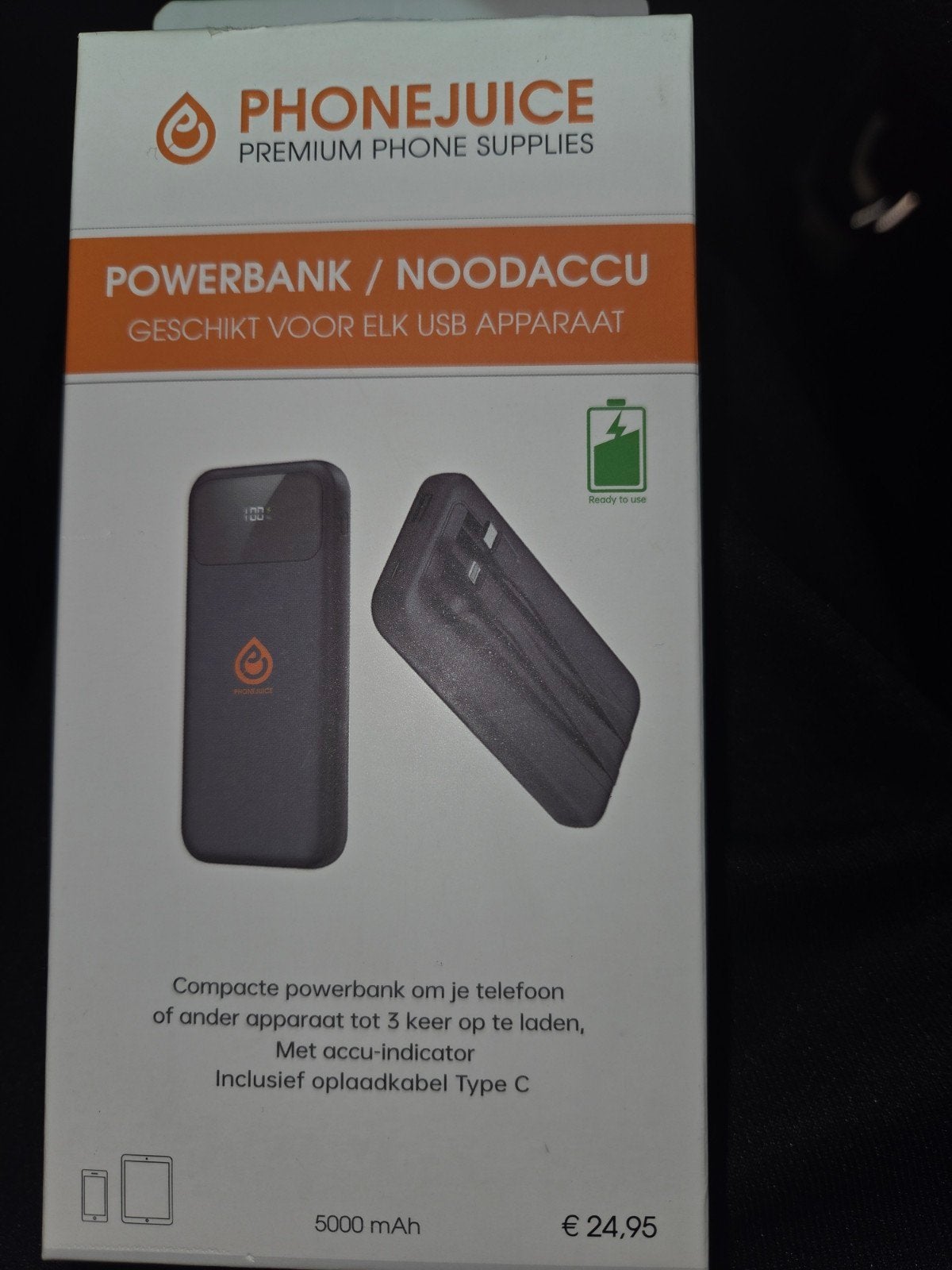 powerbank, Ophalen of Verzenden