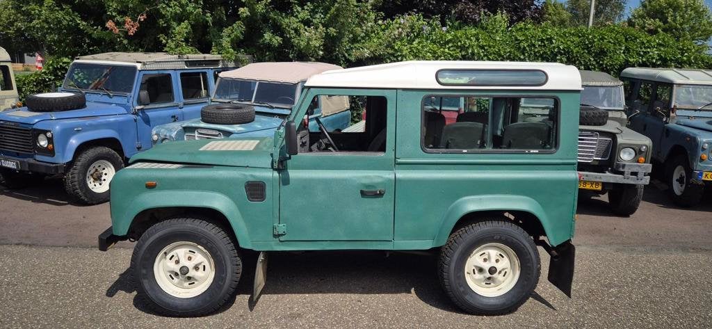 Land Rover 90 2.5 TD 90" County 1987, Auto's, 86 pk, Gebruikt, Overige modellen, 4 cilinders