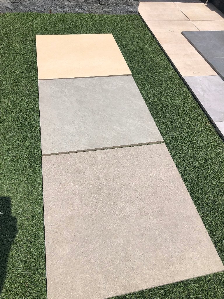 keramische terrastegels 80x80x2 met zwembadranden, Tuin en Terras, Ophalen of Verzenden, Nieuw, Keramiek, Terrastegels