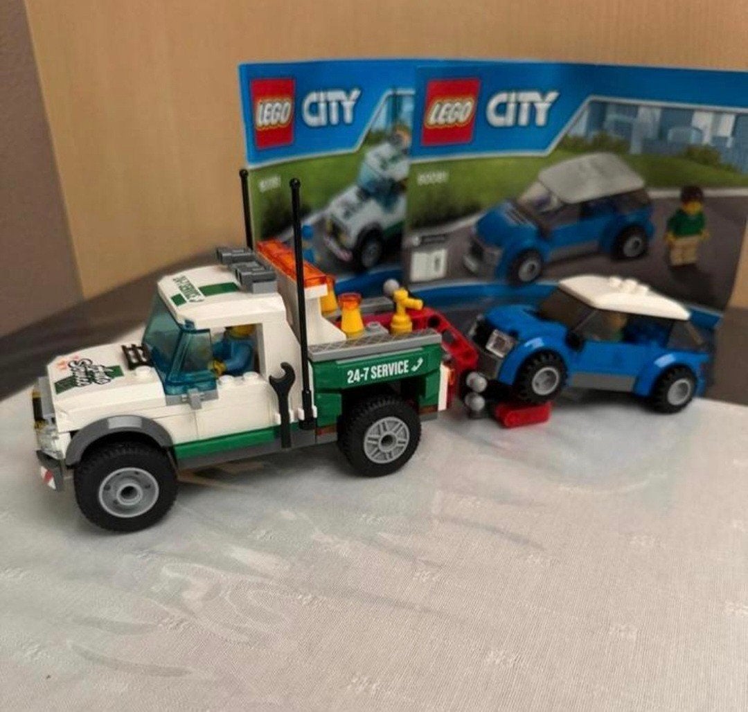 LEGO City Sleepwagen en Sportwagen (60081), Compleet, City, Lego, Ophalen of Verzenden