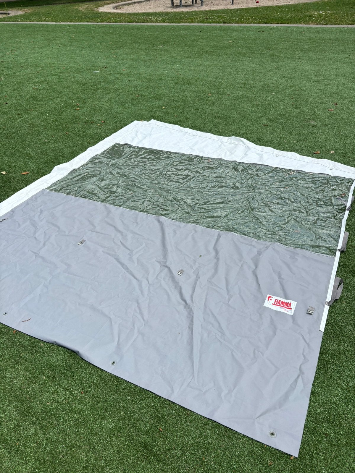 Fiamma Zijwand links uitval 230 cm, Ophalen of Verzenden, Zo goed als nieuw