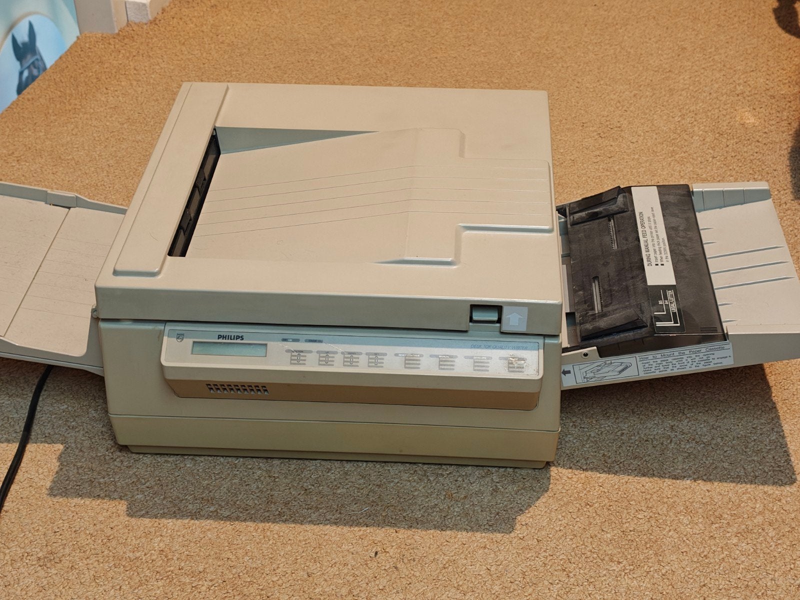 Philips NMS 1480 Laserprinter en drum(s) & toner(s), Zwart-en-wit printen, Printer, Niet werkend, Laserprinter