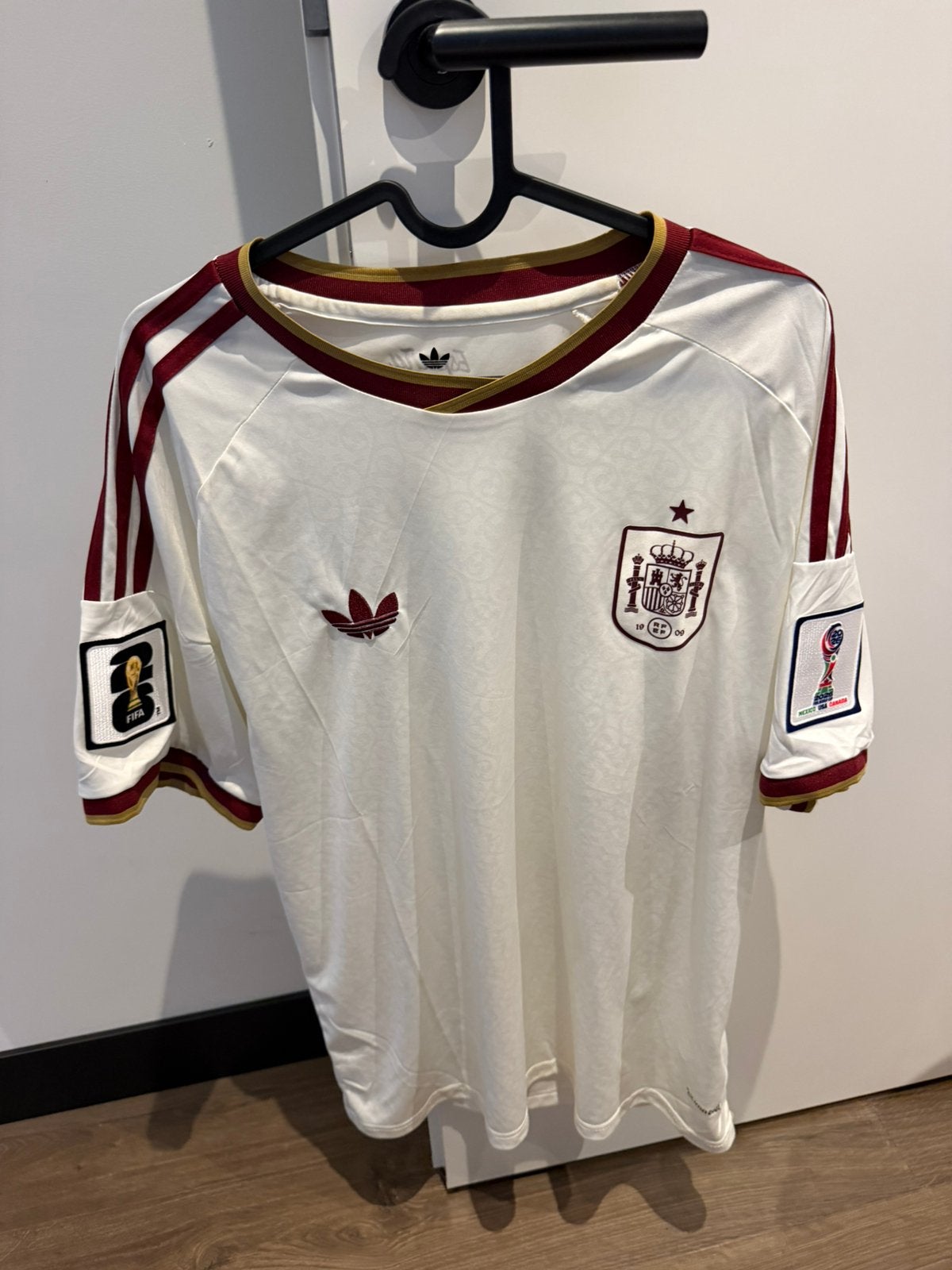 SPANJE WK UIT SHIRT MAAT 2 XL, Maat XL, Ophalen of Verzenden, Nieuw, Shirt