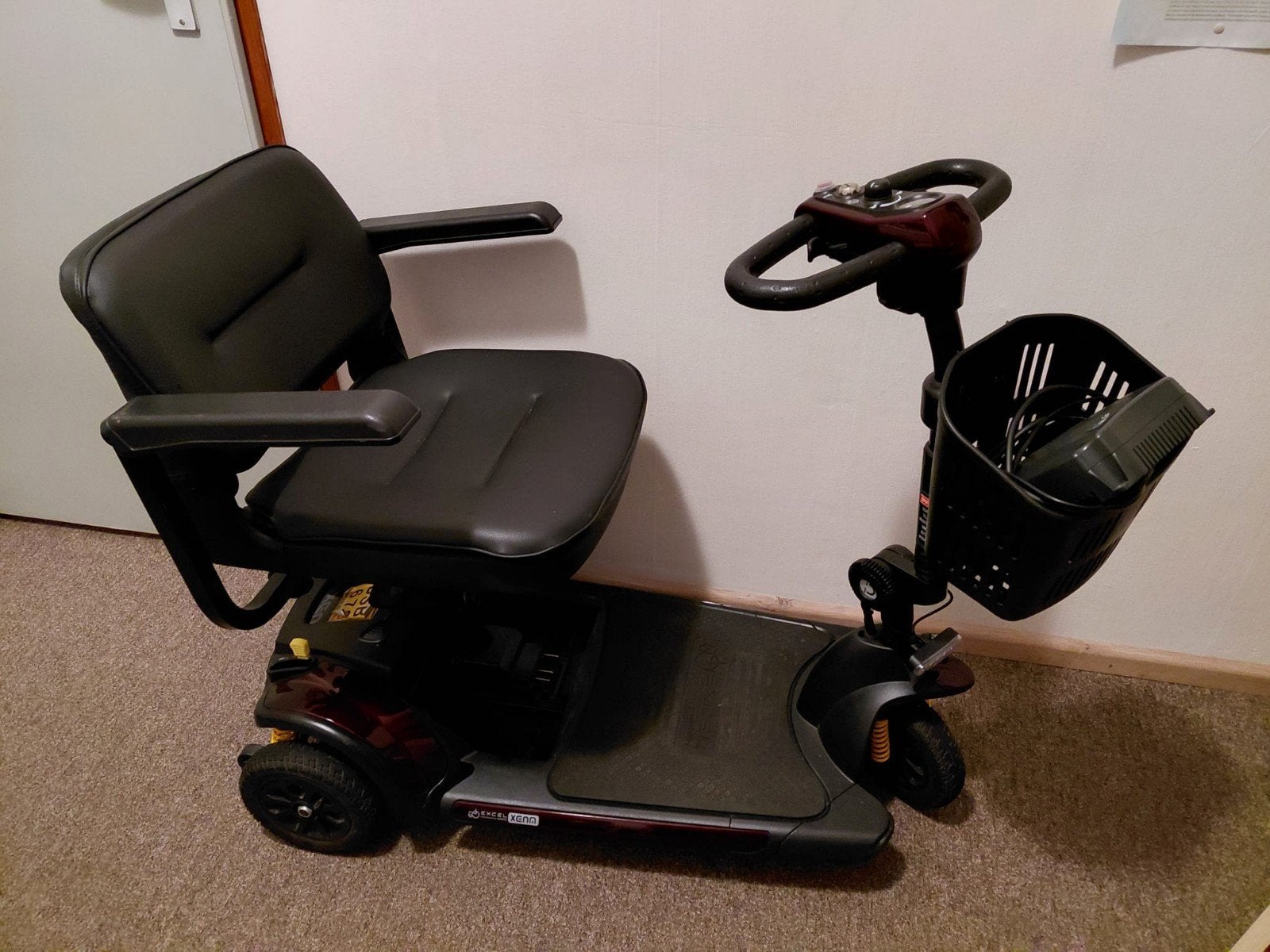 mooie inklapbare scootmobiel, Ophalen, Gebruikt, 16 km/u of meer