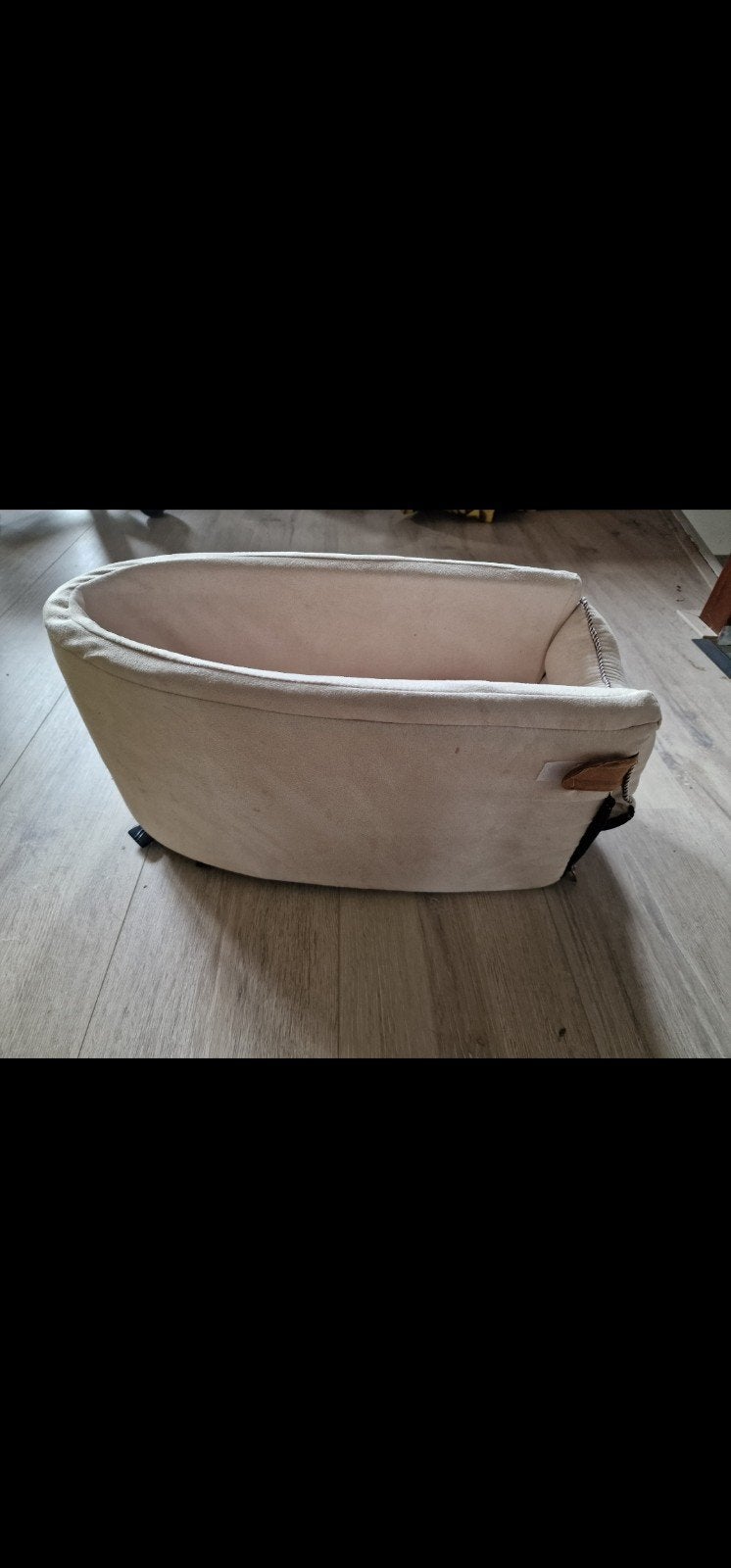 honden / katten mandje auto / midden leuning, Ophalen, Gebruikt, Pluche