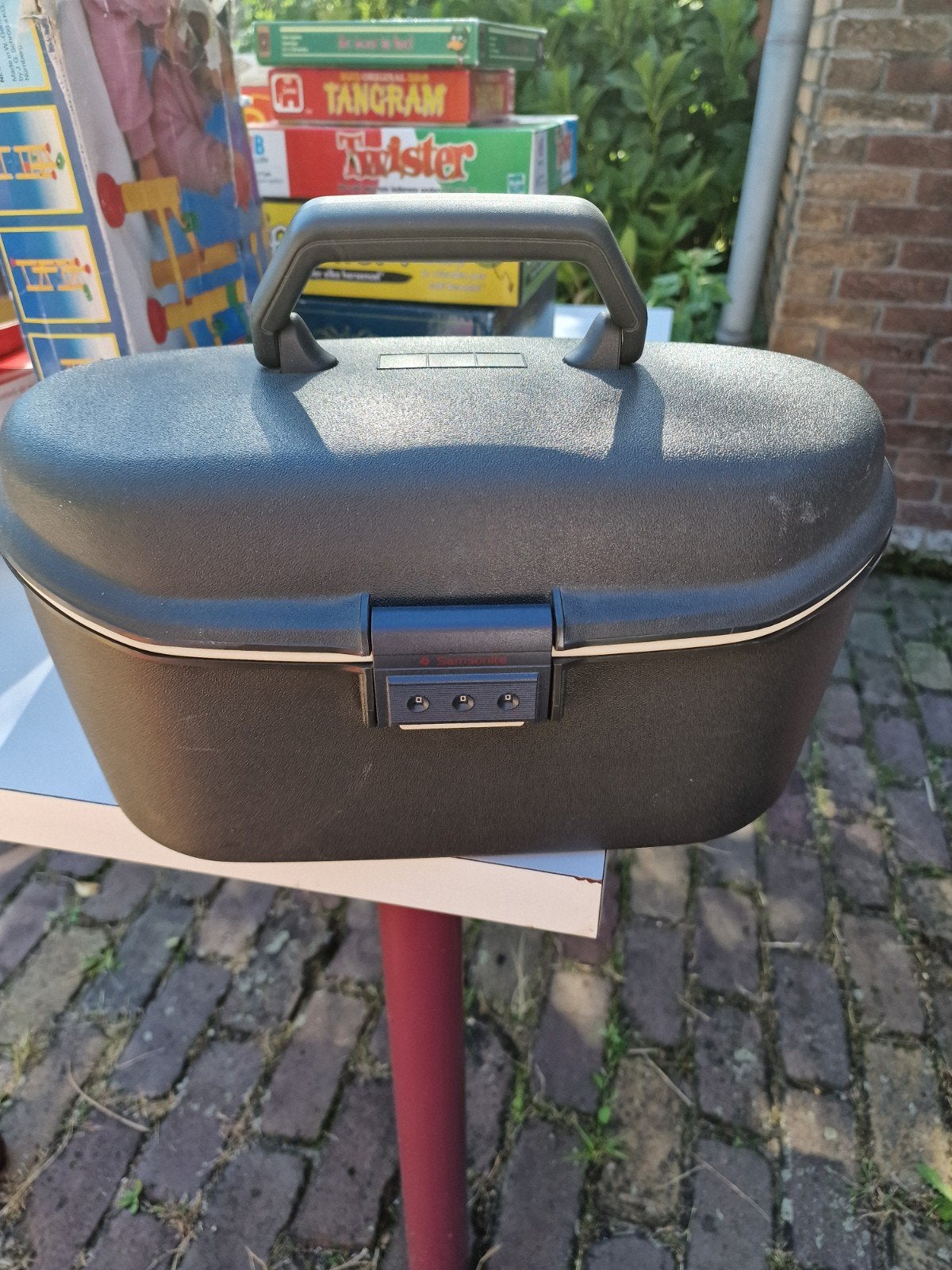 Multifunctionele opbergkist 20 breed x 30 lang x 25 cm, Ophalen of Verzenden, Zo goed als nieuw
