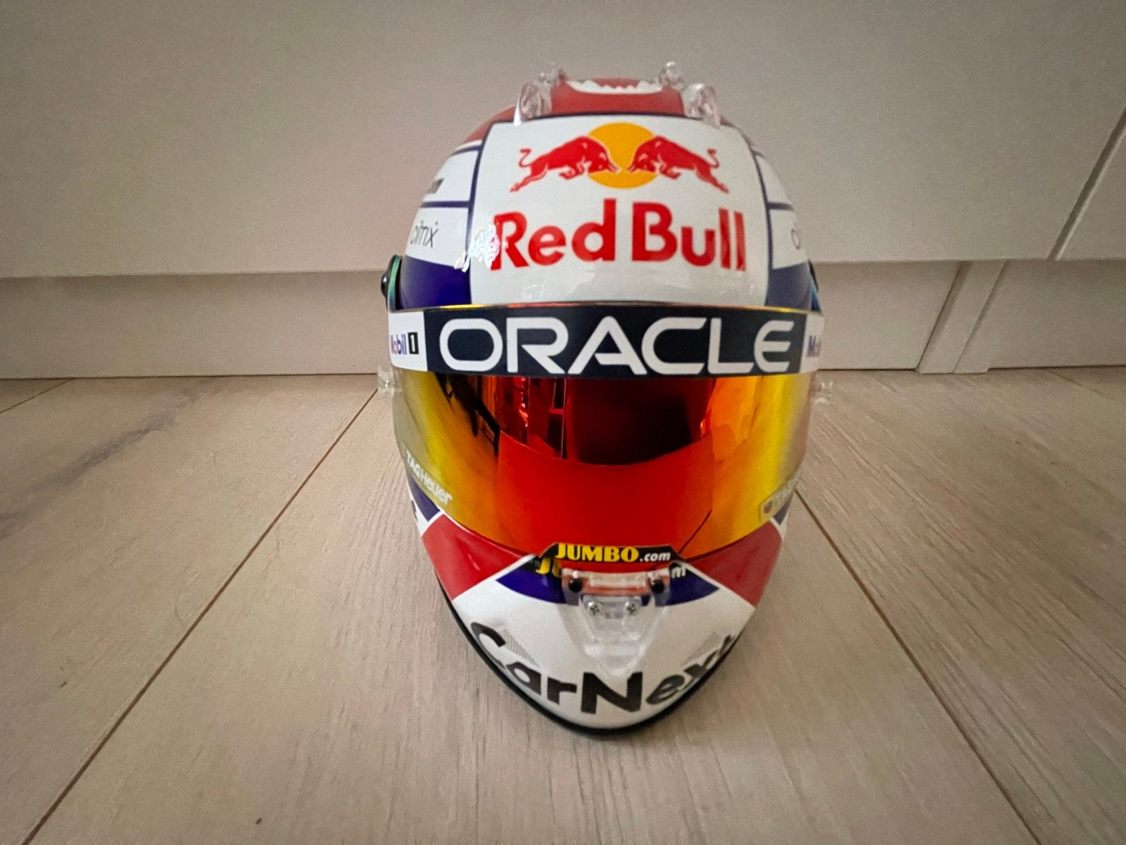 Max Verstappen Dutch GP 2022 Helm 1:2 Limited Edition-NIEUW, Verzamelen, Ophalen of Verzenden, Nieuw, Formule 1